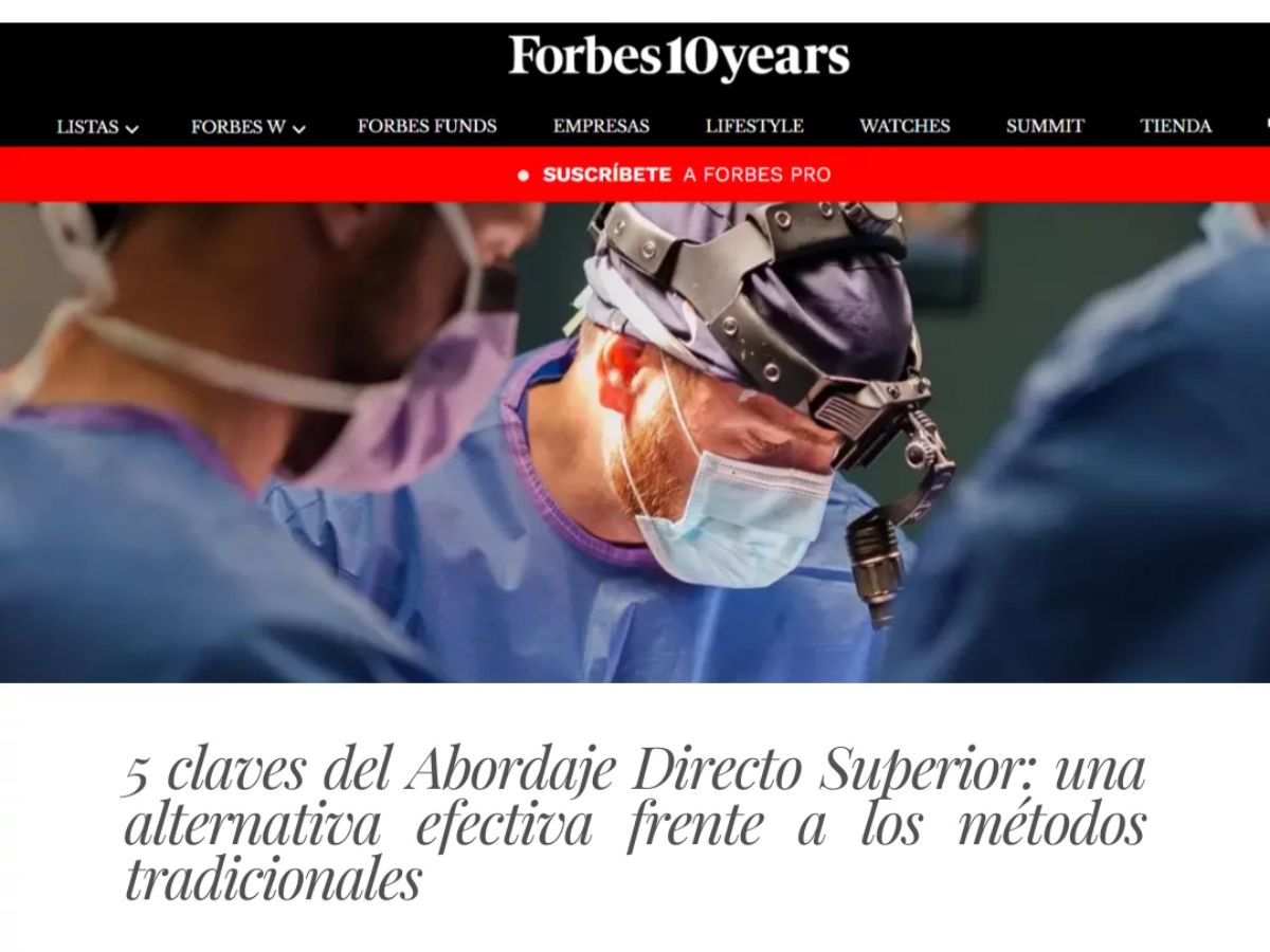 Revista Forbes 5 traumatologia