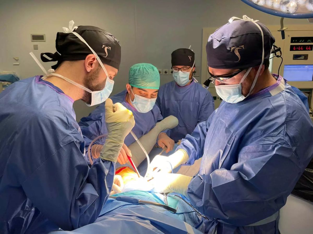 Técnica mínimamente invasiva de cadera